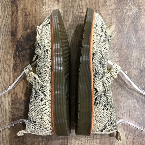 Dr. Martens Abril Python Kiltie Mary Jane Loafers - Picture 8 of 8